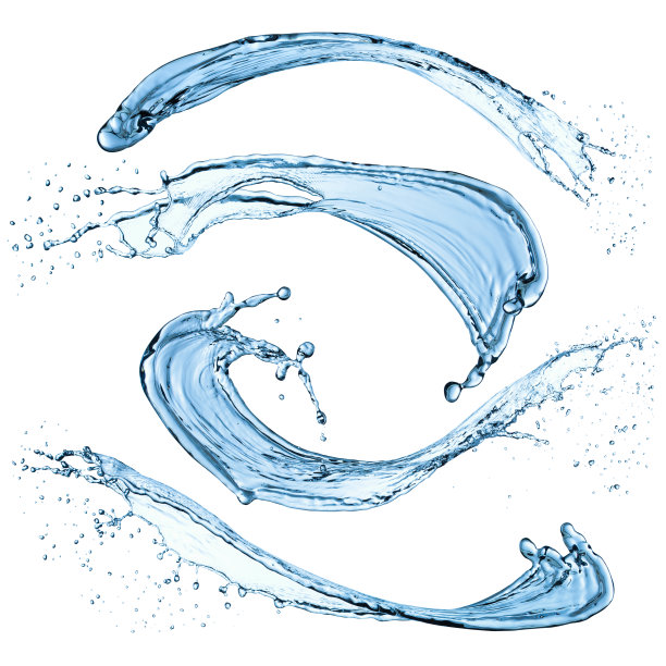 一组水花。图片下载