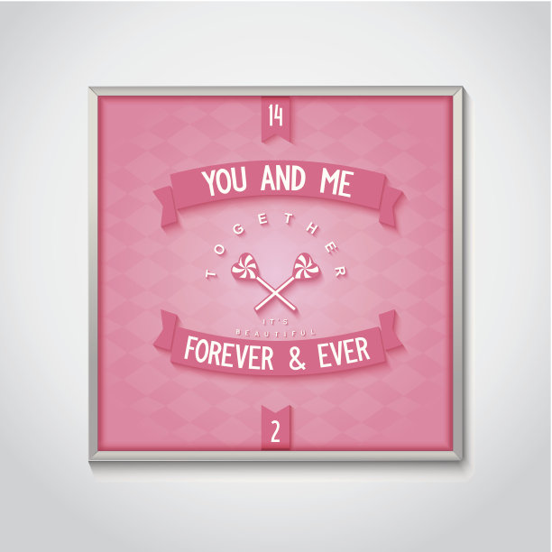 爱的短语与象征的态度图片下载