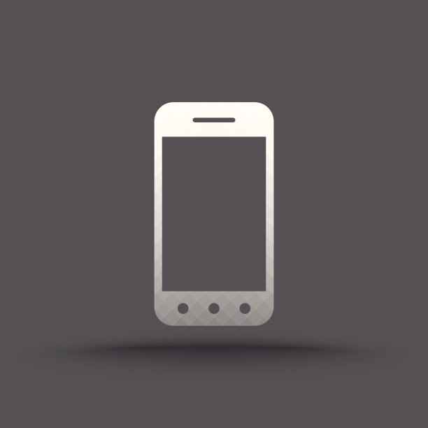 透明手机图标的矢量图片下载