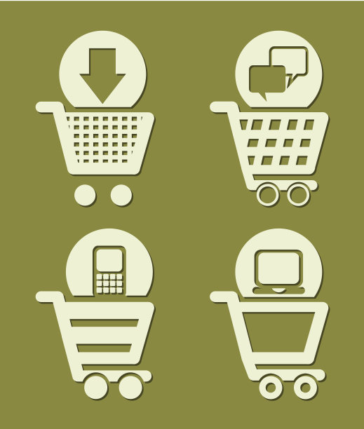 购物设计-矢量插图图片下载