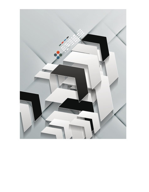 矢量箭头纸现代设计图片下载