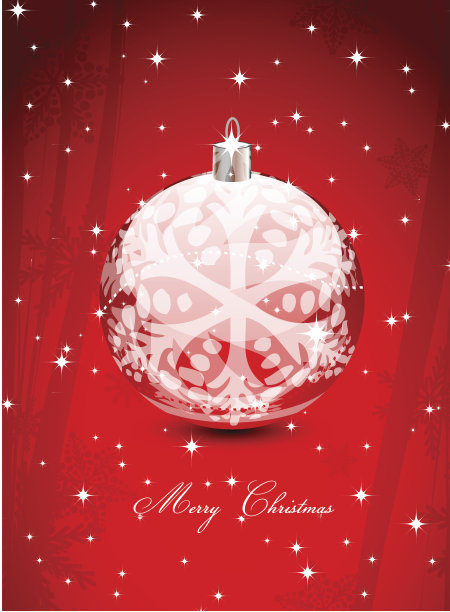 红色圣诞抽象背景图片下载