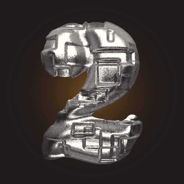 矢量金属图2图片下载