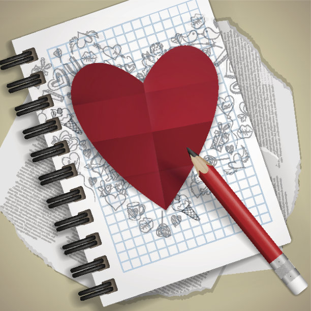 情人节的象征。图片下载