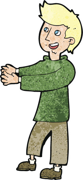 卡通快乐的人图片下载