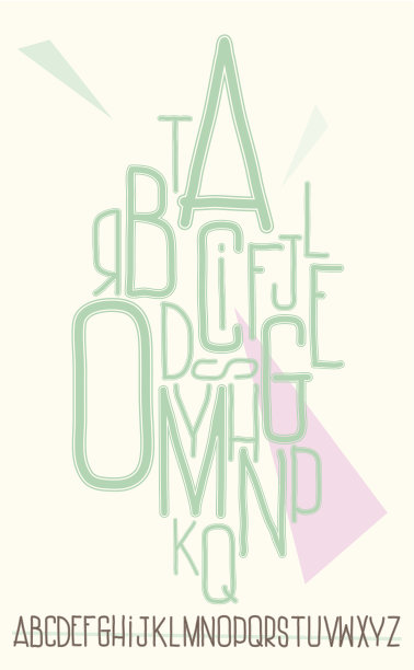 蓝绿色的大写字母图片下载