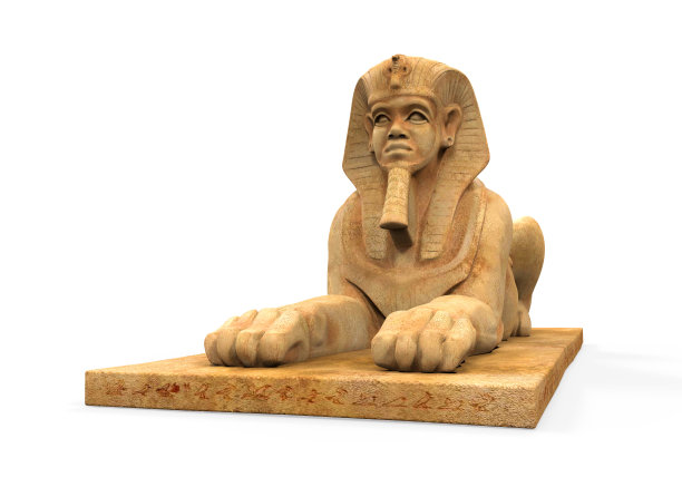 埃及斯芬克司雕像图片下载