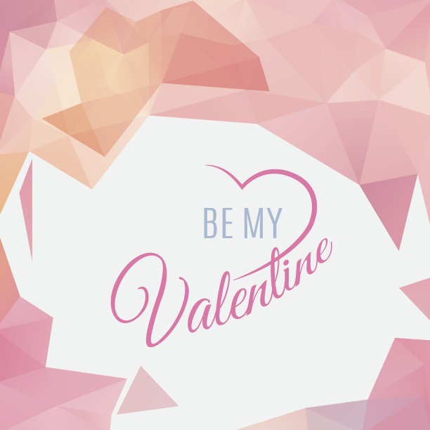 情人节矢量海报图片下载