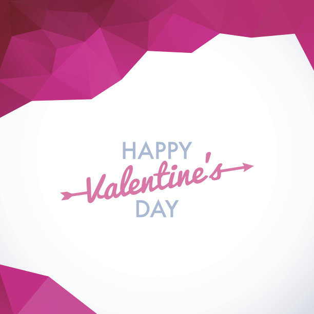 情人节矢量海报图片下载