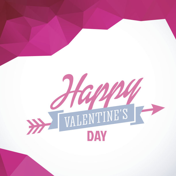 情人节矢量海报图片下载