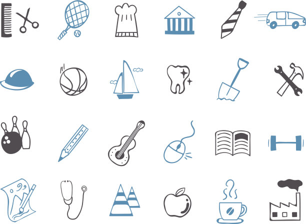 休闲图标设置图片下载