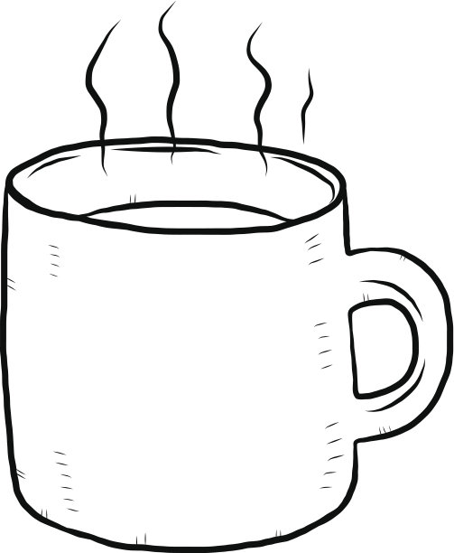 热饮手绘图片下载