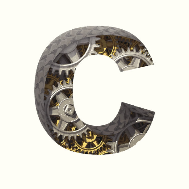 矢量齿轮切割图形c.粘贴到任何背景图片下载