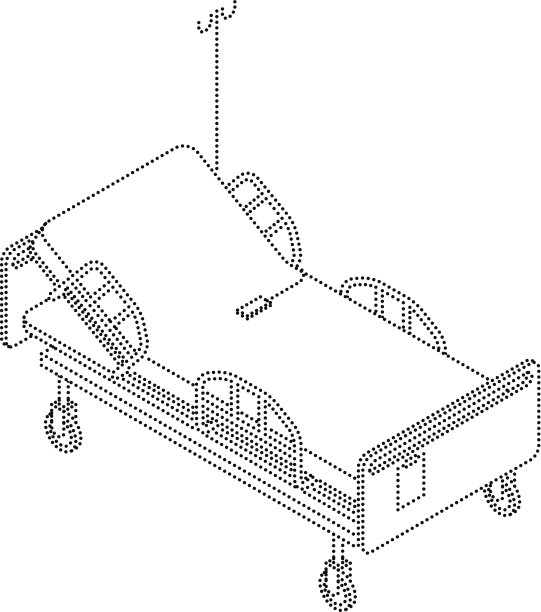 医院的病床上图片下载