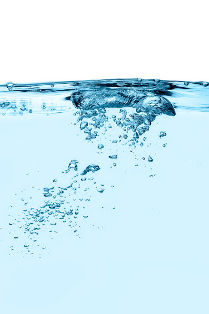 氧气泡沫。健康的淡水图片下载