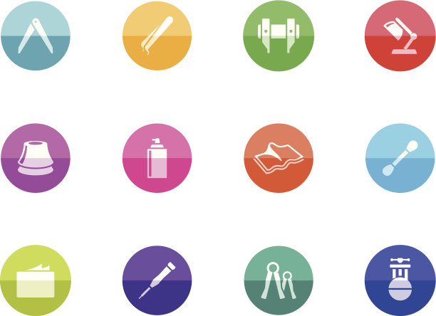 平面圆形图标-相机修复图片下载