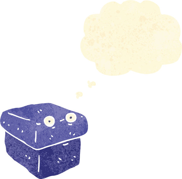 复古卡通午餐盒人物图片下载