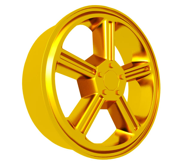 白色汽车轮辋图片下载