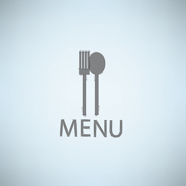 餐厅菜单卡设计模板。图片下载