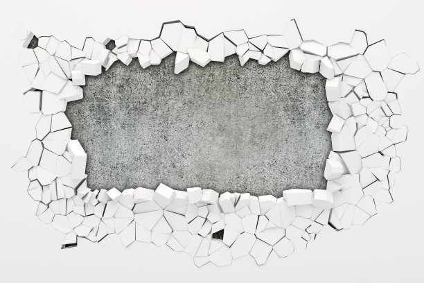 3 d墙的破坏图片下载