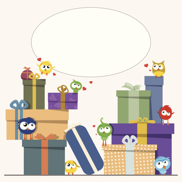 礼品盒素材图片