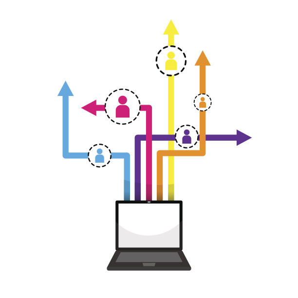 抽象背景箭头笔记本图片下载