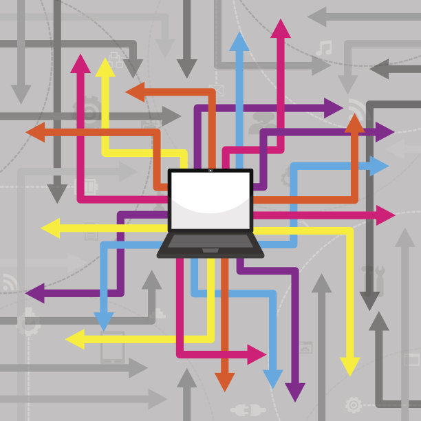 抽象背景箭头笔记本图片下载