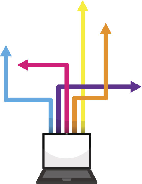 抽象背景箭头笔记本图片下载