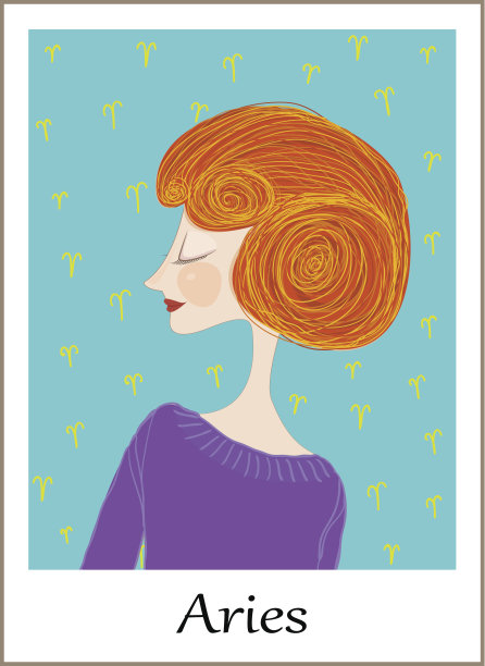 的星座。星座signs-Aries图片下载