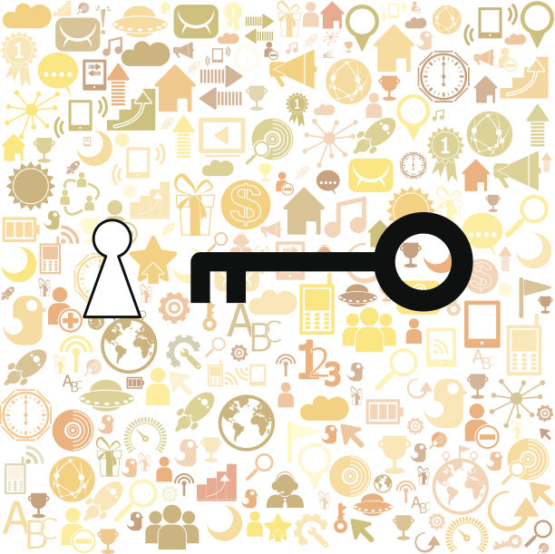 按键与图标的业务作为背景图片下载