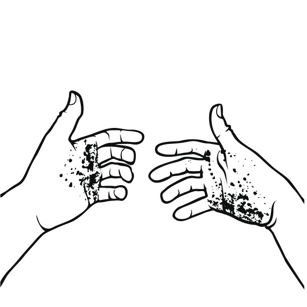 肮脏的手图片下载
