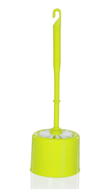 塑料绿色马桶刷图片下载