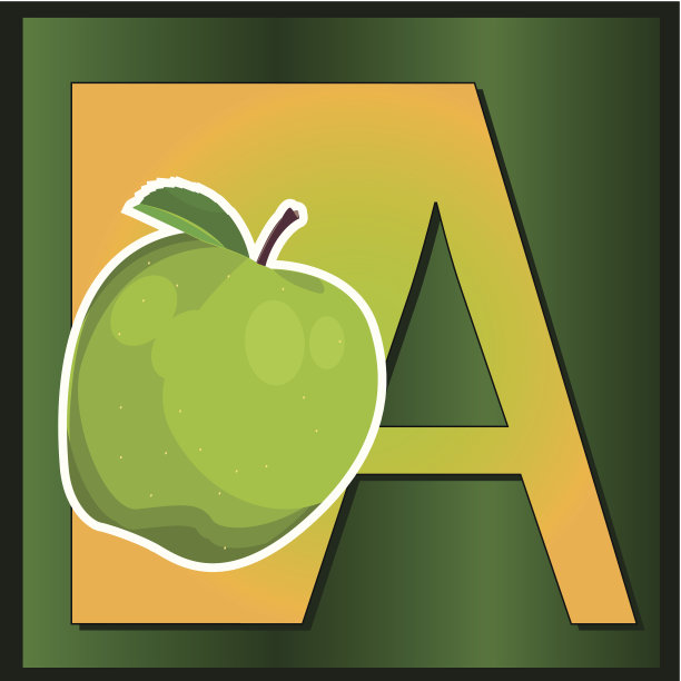 字母a代表苹果图片下载