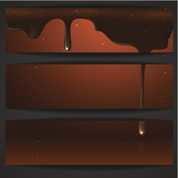 融化巧克力滴。图片下载