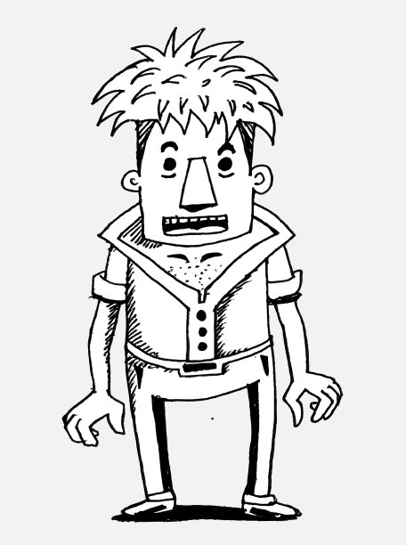 漫画的人图片下载