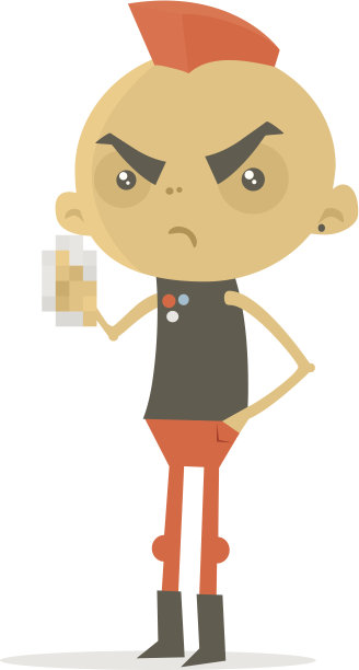 男性朋克字符图片下载