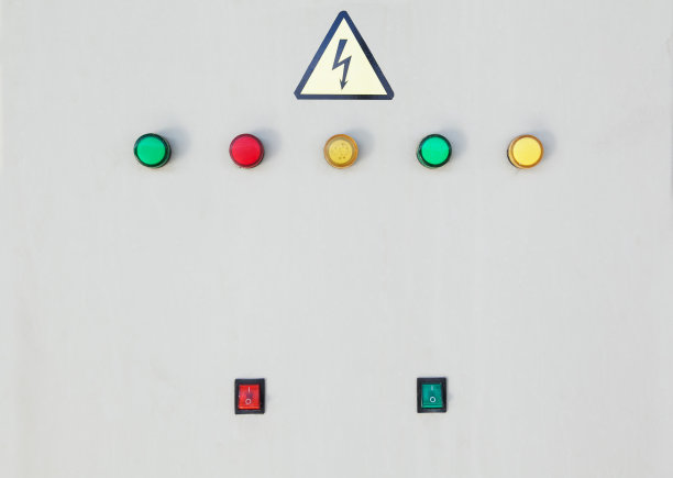 电源箱上的开关按钮图片下载