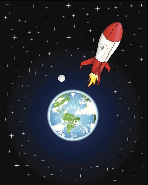 太空中的宇宙飞船图片下载