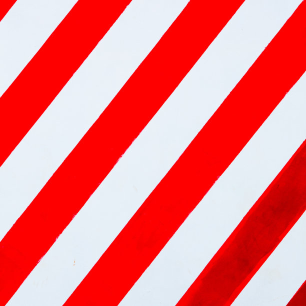 红色和白色的道路标志图片下载