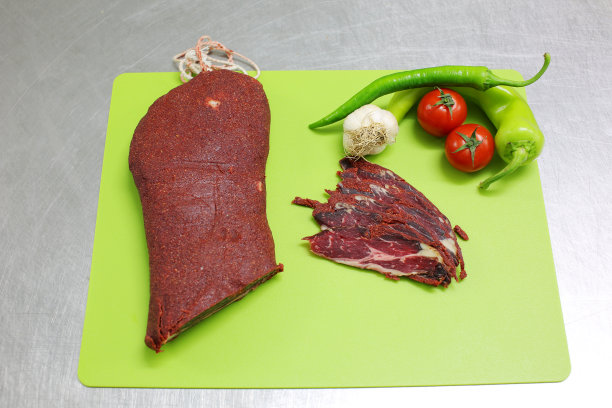 展出的传统香肠图片下载