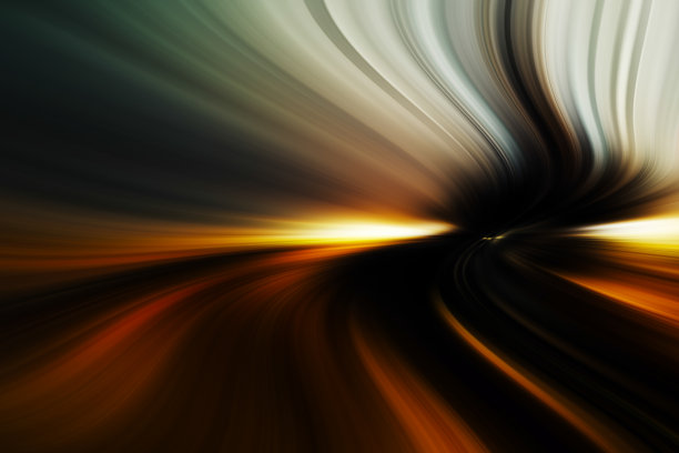 摘要背景-彩色光的波动图片下载