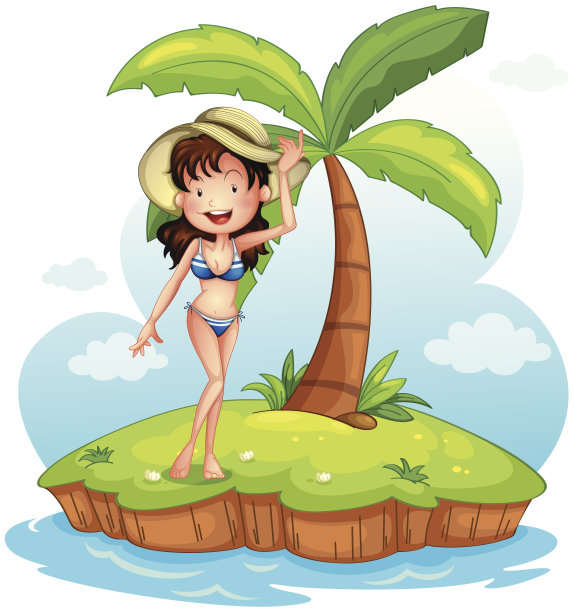 穿比基尼的女孩图片下载