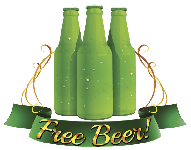 免费啤酒标签图片下载