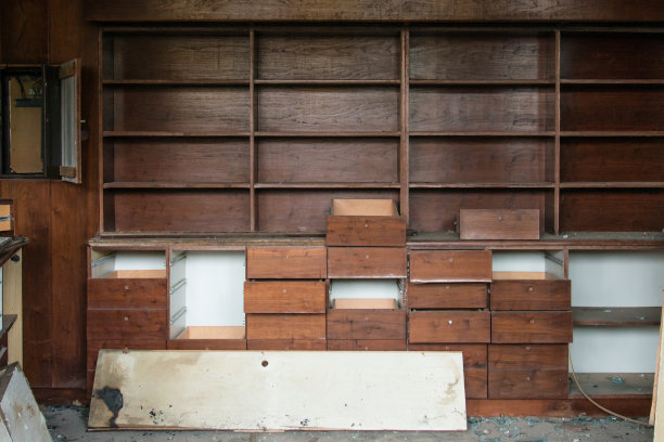 废弃的办公室图片下载