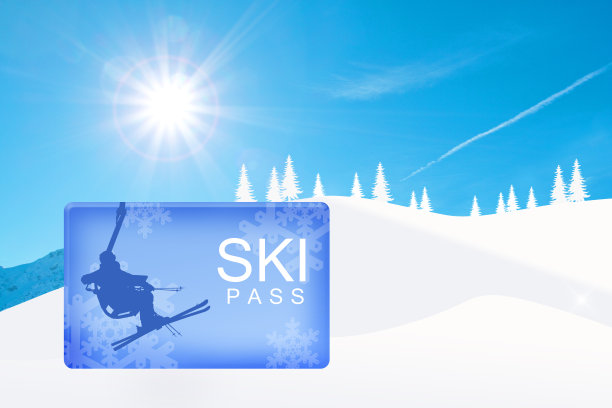 滑雪通行证图片下载