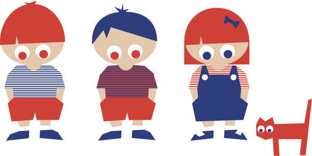 孩子和猫图片下载