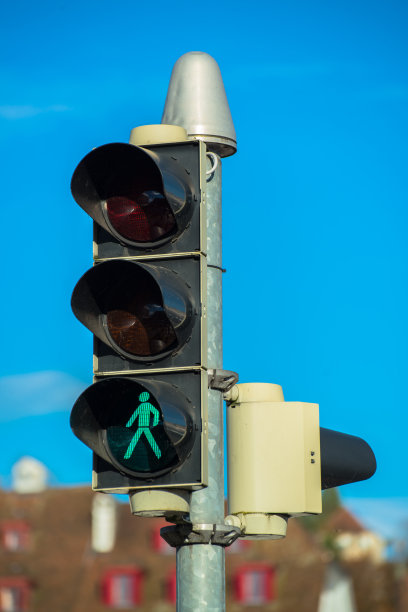 交通标志及信号灯图片下载