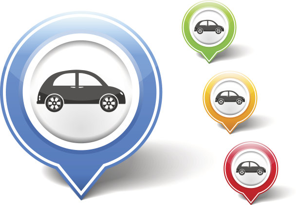 复古汽车图标图片下载