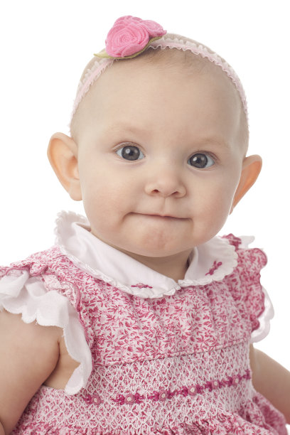 6个月大的女婴图片下载