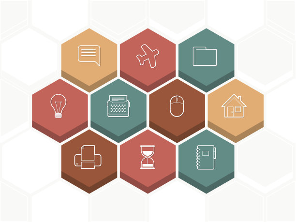 通用图标的向量集图片下载